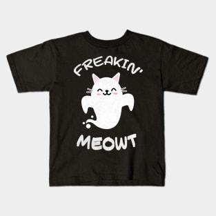 freakin meowt Kids T-Shirt